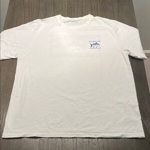 Southern Tide White Short Sleeve Tee